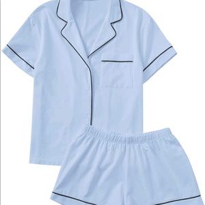 Two piece short pajama set size XL NWOT
